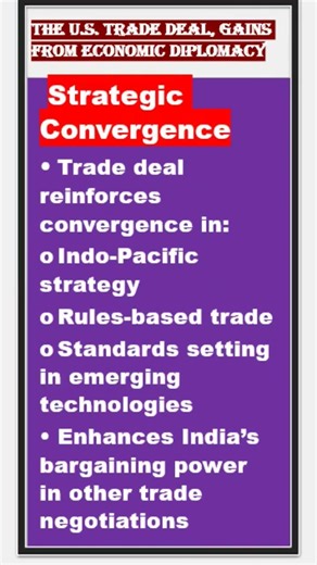 5/2/26 CURRENT AFFAIRS.THE U.S. TRADE DEAL GAINS FROM ECONOMIC DEVELOPMENT.