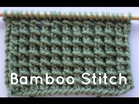 How to Knit the Bamboo Stitch