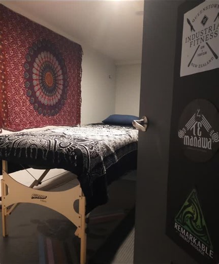 Harley on Instagram: "Super stoked/honoured/grateful & excited to have been invited into the industrial fitness, temanawa family, looking forward to being able to support athletes, fighters and hobbyists on their journeys 😁 QR code at bottom of stairs for more info or remassage.co.nz"