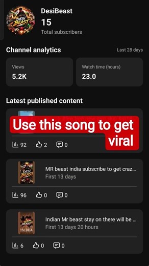 use this song to get viral #last video useing this song