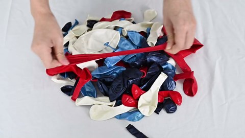 Red Blue White Balloons Arch Garland for Baseball Party Decorations Labor Nautical Balloons Navy Pearl Light Blue Latex Balloon for Hero Birthday Britain Sporting 4th of July Independence Day