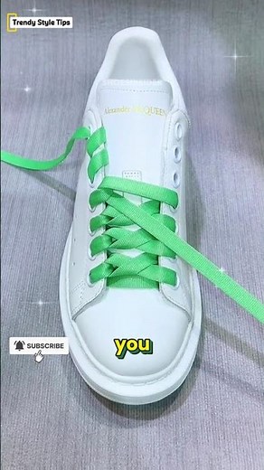 How to Put a Shoe String in a Shoe 👟 Easy & Quick Shoelace Method #Shoelaces #Shorts