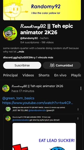 I BLOCKED ‪@Randomy92‬ FOR SHOTING ‪@vichotorostudios‬