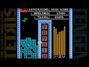 TETЯIS / Tetris (NES, 1989) | 1P Run — 481 Lines across 11 Levels 🧩🧱🎉