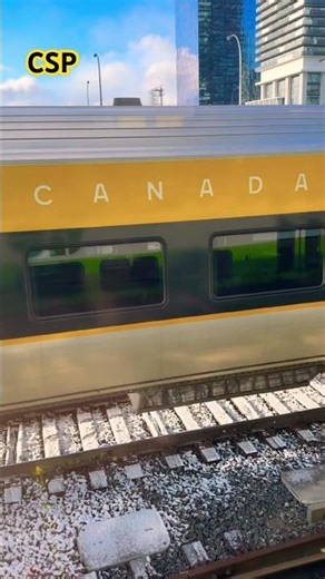 The Most Beautiful Train Ride in Canada 🇨🇦🚆 #viarail #viarailcanada #canadatravel #traintravel