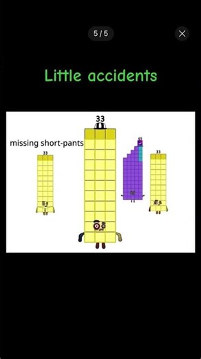 Little accidents #numberblocksfanmade #little #accidents #numberblockscharacters #theanomaly