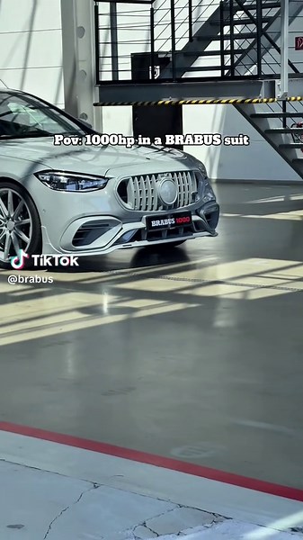 BRABUS 1000 based on the AMG S 63 E PERFORMANCE is a MONSTER🔥 #brabus #carsoftiktok