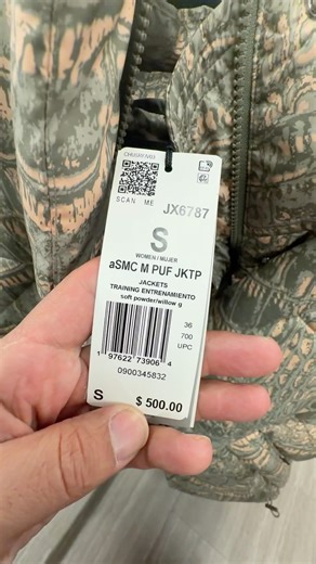 Adidas x Stella McCartney 500$ puffer jacket 60$ at burlington