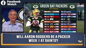 "Aaron Rodgers is trapped. The Packers own his rights for 3 years. Where is he going to go?" Colin Cowherd looks at the Green Bay Packers schedule and makes his case for Aaron Rodgers staying in Green Bay: | The Herd