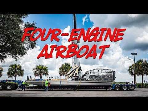Four-Engine Airboat | Diamondback Airboats