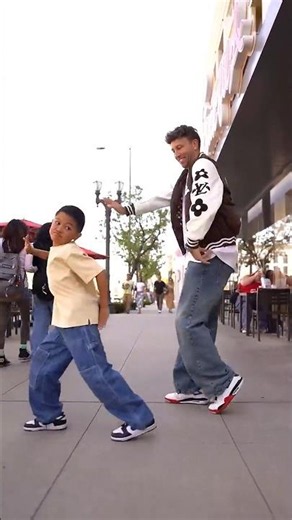 A 10 year old joined my video... and completely stole the spotlight 😳🔥