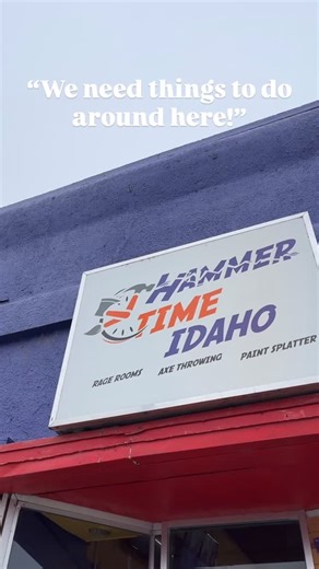 @local_loop_treasurevalley on Instagram: "Everyone says “We need things to do around here!” So what should we do when there are actually businesses who offer things to do? 🗣️SUPPORT THEM!🗣️ Check out this amazing place in downtown Payette. From 🪓 axe throwing, 🎨 paint splatter rooms, and 😤 rage rooms—they got it all! Let’s shop small when we have amazing businesses in town. 📍Downtown Payette, ID 📞208-467-9101 SUN 12-5 MON-WED closed THURS 12-8pm FRI 12-10 SAT 12-10 #shoplocal #local #loca