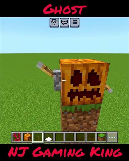 minecraft ghost 👻 #minecraft #minecraftpocketedition #minecraftmobilegameplay #minecraftindian