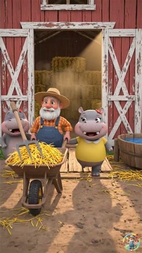 Oh No! Baby Horse Runs Wild on Old MacDonald Farm 😍 Cute Farm Animals Cartoon for Kids