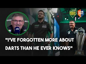 "CHEEKY LITTLE..." | Gary Anderson raw on Adam Hunt 'mind games' and mid-match exchange