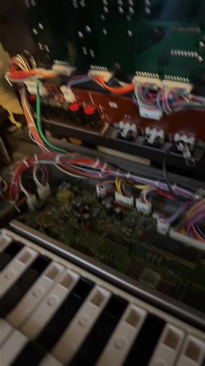 Yamaha DX7 Key replacement POV: you work from home & have time to do the things you have been putting off #dx7 #workfromhome #synthtech