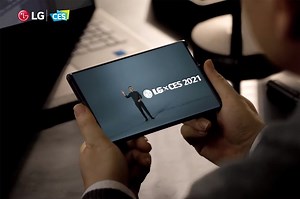 CES 2021 : LG dévoile discrètement un smartphone enroulable