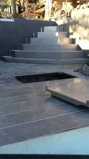 Moving Pool Floor Steps Residential Moving pool floor Wirghtfield Pools