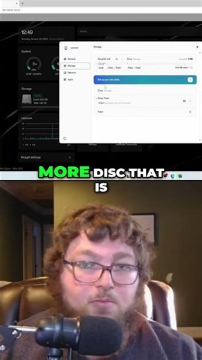 ZimaOS: Effortless Disk Setup & Flash Storage! #shorts
