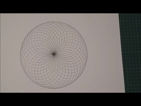 How To Draw A Torus with Artist Janette Oakman Sacred Geometry Symmetrical Geometric Symbol