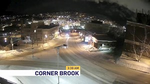Today's time lapse from Corner Brook shows it being a (rare in winter) bluebird over the City! | Meteorologist Eddie Sheerr