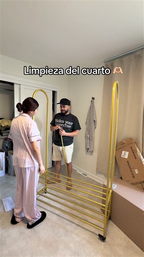 Limpieza profunda de mi cuarto clóset 🤍 | cleaning my room