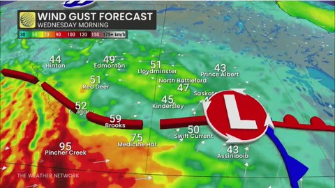Back-to-back clippers bring weather drama to the Prairies this wee