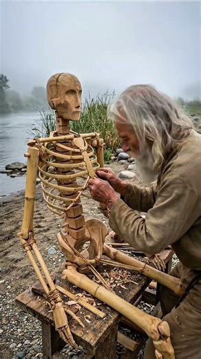 Grandpa Builds a Life-Size Humanoid Robot!