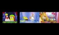 Mix of 3 videos from youtube : SpongeBob SquarePants 2 Episodes vs Hello Kitty Popcorn Machine