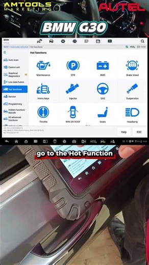 BMW G30 How to Do Learning After Changing Valvetronic ...
