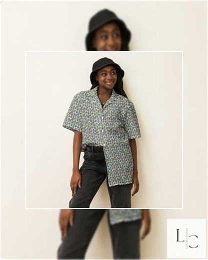 Succulent Unisex button shirt