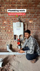 320K views · 6.4K reactions | Plumbing work bathroom fittings information ️⚙️✅ #FB #viral #video #plumbing_work #trending | Plumber technical work dehradun | Facebook