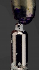 Pen vs correction pen closeup #macro #satisfying