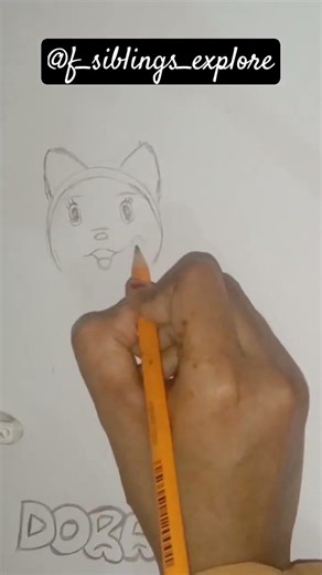 Cute Dorami! Doraemon Character Easy drawing F Siblings Explore