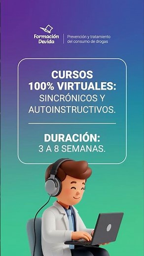 El Programa de Formación Devida ofrece cursos gratuitos y con certificación. 🤩