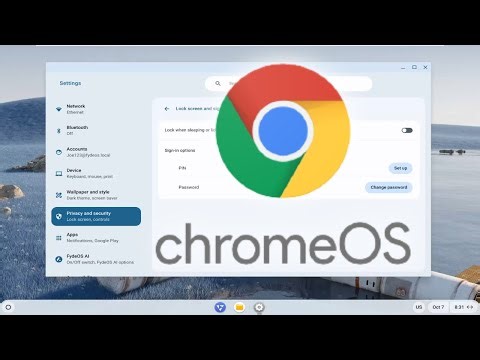How To Change Password on ChromeOS (Chromebook)