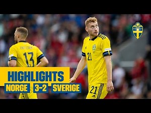 Highlights: Norge - Sverige 3-2 | Nations League | Tung förlust