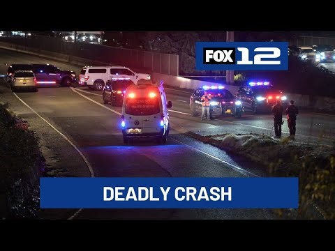 Pedestrian dies at hospital after early morning crash on I-5 in Portland