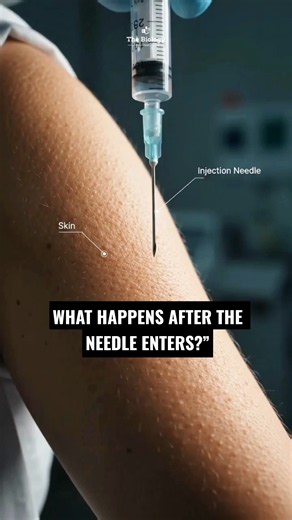 How Does an Injection Work Inside Your Body? #injection #humanbody #shorts