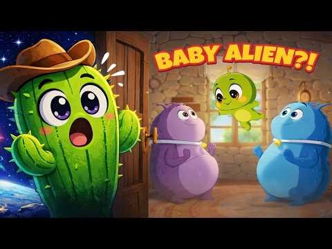 Coco the Cactus Goes to Space and Meets a Baby Alien 👶👽🚀