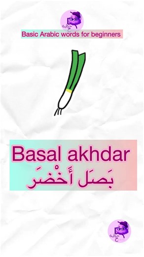 Learn Arabic Vocabulary: Essential Salad Greens 🥬🇱🇧 #learnarabic #lebanesearabic #languagelearning