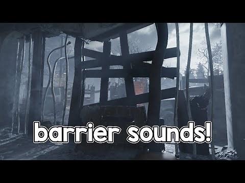 COD Zombies: Barrier/Barricade Sounds
