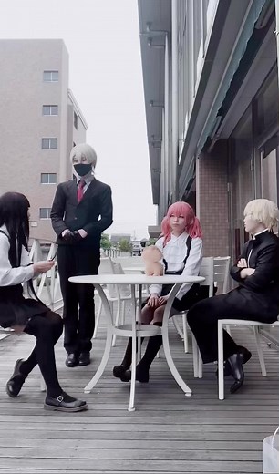 妖狐×僕ssコスプレ: 白鬼院凜々蝶, 御狐神双熾, 髏々宮カルタ, 渡狸卍里, 夏目残夏