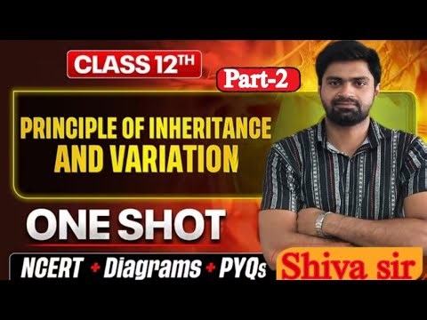 Mendel Genetics FULL CHAPTER Codominance + Dihybrid Cross|Class 12 Biology,NEET & Boards Genetics 🔥