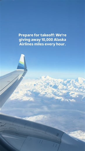 With 1 million Alaska Airlines miles, you can turn your bucket list destination into a reality. From now until March 23, GCI customers are automatically entered to win 10,000 Alaska Airlines miles every hour, 10 hours a day. And, our grand prize winner will receive 1 million miles! ✈️ Have you won 10,000 miles yet? Let us know where in Alaska you're from in the comments! 💬 If you’re a winner, we’ll let you know with an email from customerexperienceteam@ak.gci.com and all you’ll need to do is cl
