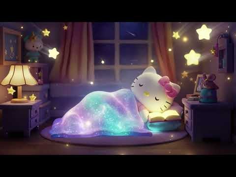 Sleep Better Tonight | Cute Hello Kitty Bedroom Ambience & Relaxing Sleep Music