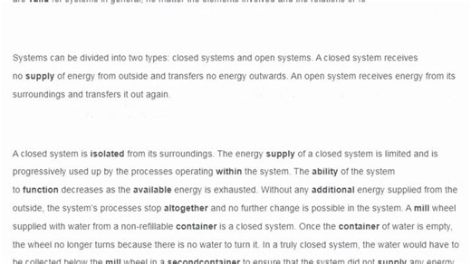 TF阅读真题第621篇GENERAL SYSTEMS THEORY