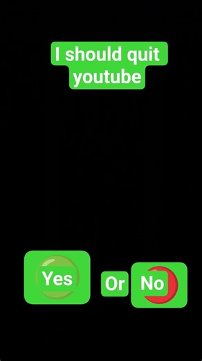 If I should quit youtuby