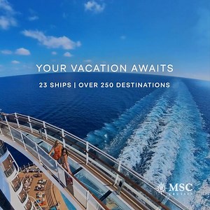 17K views · 2.4K reactions | Good times are on the horizon. Discover over 250 destinations with MSC Cruises. | MSC Cruises | Facebook