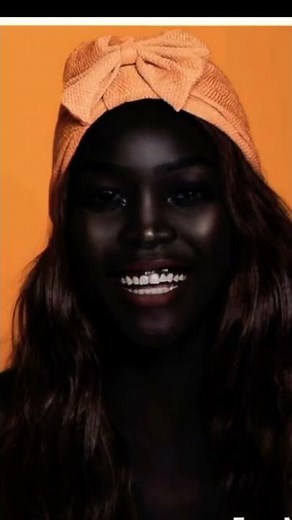 Queen of the dark | Nyakim Gatwech #blackmodels #models #shorts #youtubeshorts